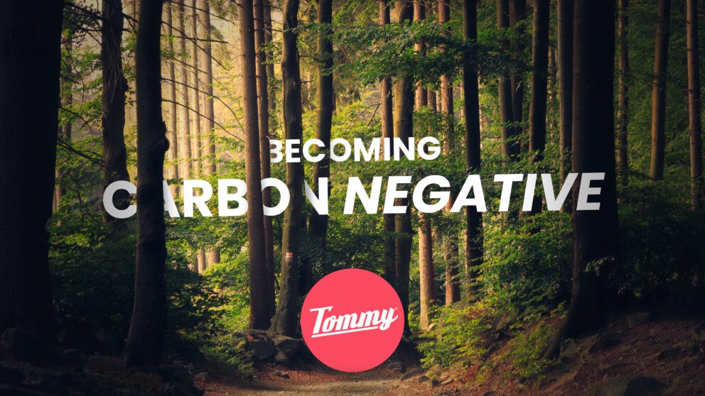 Tommy's Carbon Negative Pledge and Ecologi