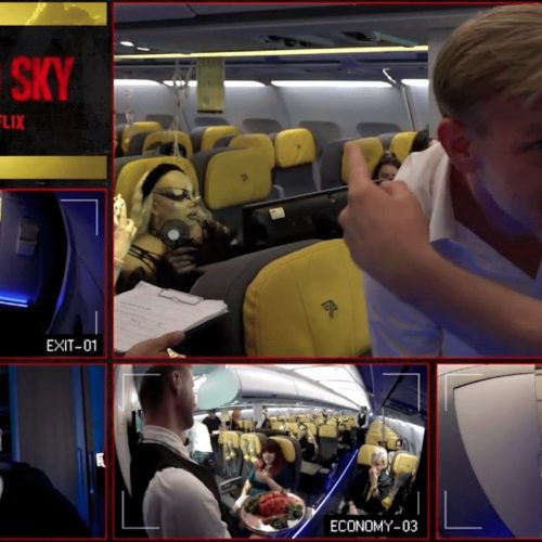 We hijacked a plane for a Netflix’s premiere