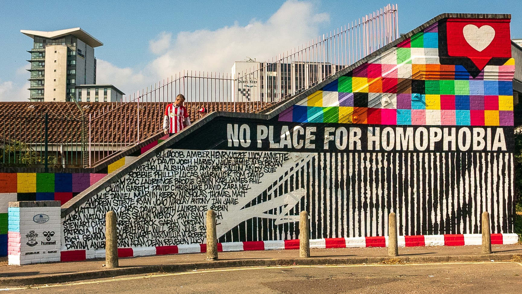 image for: We teamed up with Southampton FC to unite the City against homophobia in football